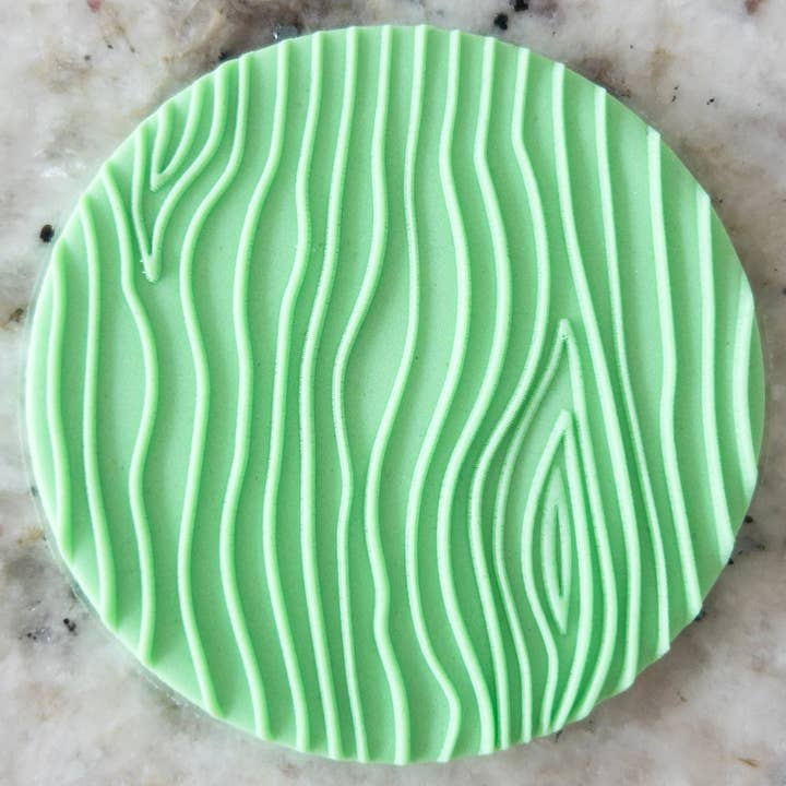 Padrão de Efeito Madeira Biscuit Biscuit Selo PopUp por atacado de Cut Bake Stamp