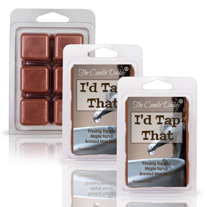 The Candle Daddy - Wholesale Wax Melt - I'D TAP THAT - FRESHLY TAPPED MAPLE SYRUP SCENTED WAX MELT