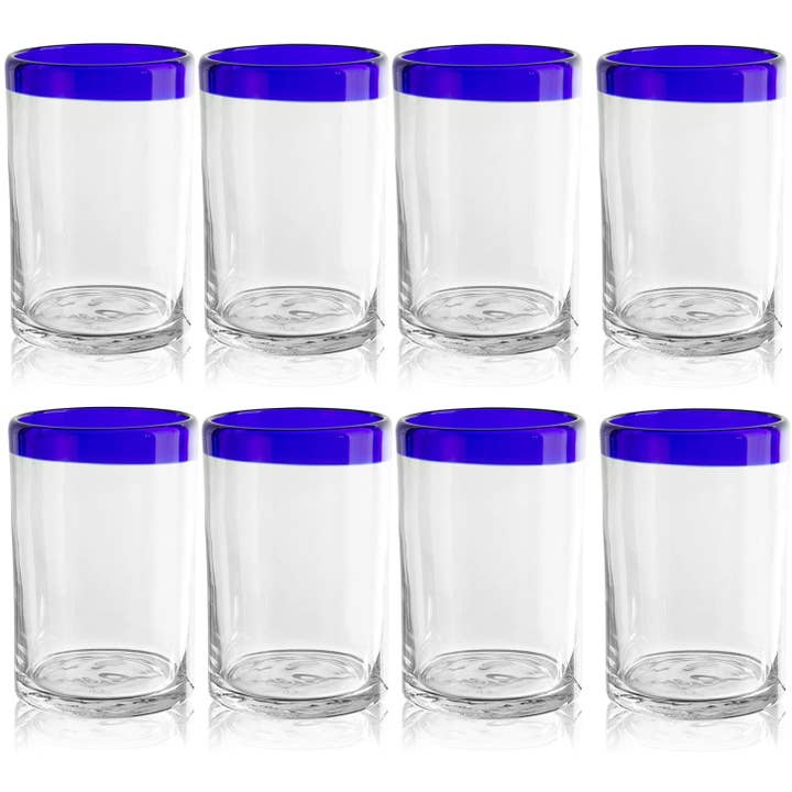 The Wine Savant / Khen Glassware – Engroshandel Drikkeglas/kop – Håndblæste mexicanske drikkeglas – Sæt med 6 glas1