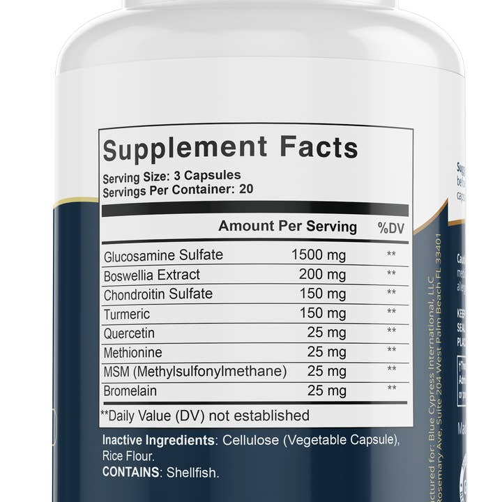 My Balance - Wholesale Oral Supplement/Vitamin - Joint Support, Master Formula1