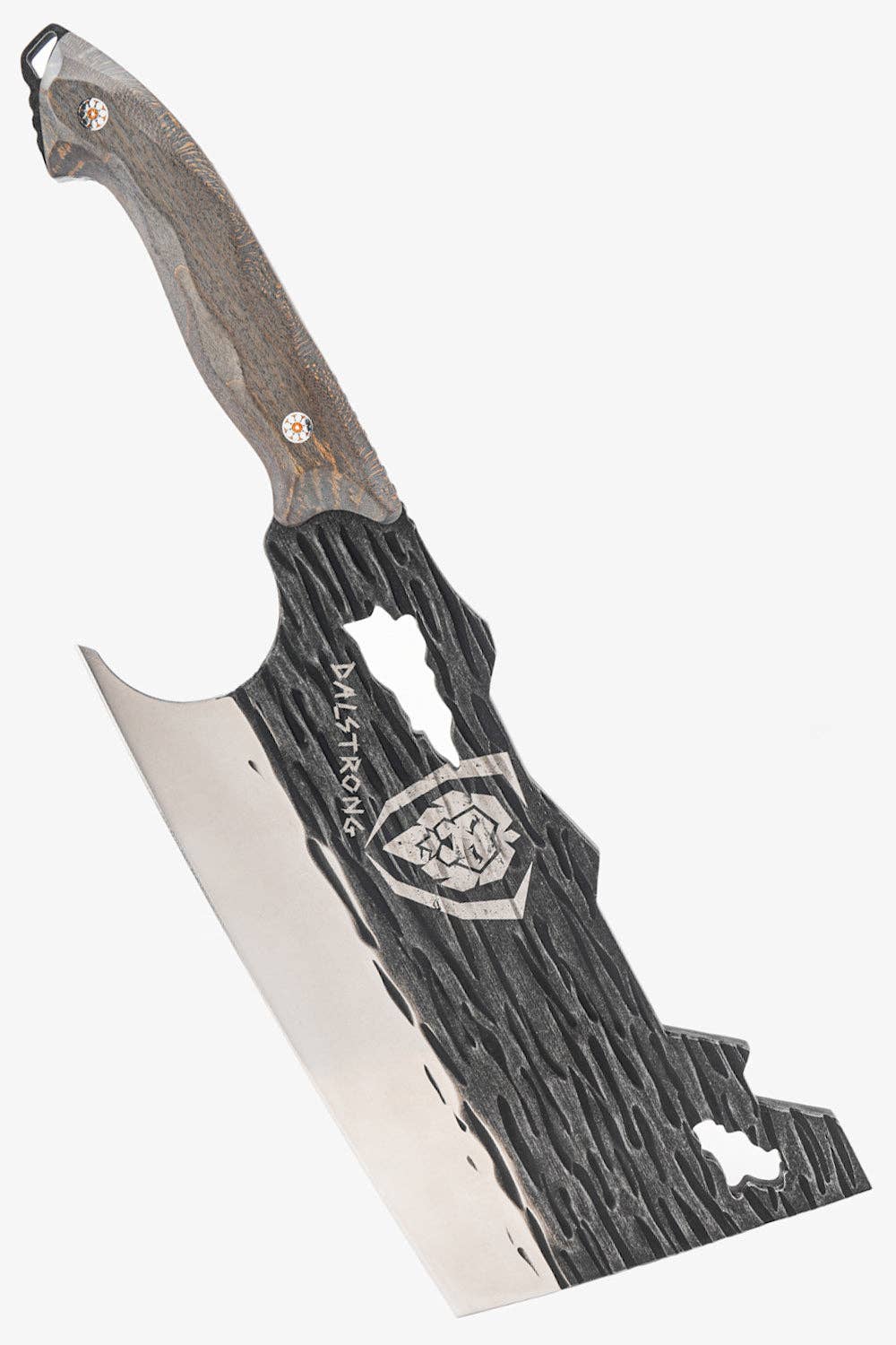 Dalstrong - Wholesale Kitchen/Utility Knife - Obliterator Cleaver Knife | Acacia Wood Stand | The Barbarian Series™ | Dalstrong ©1