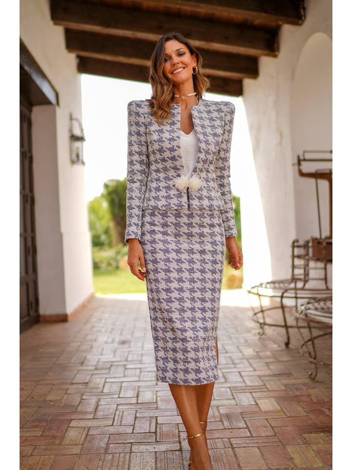 Iciar & Candela - Wholesale Top & Skirt Set - Women's - Verona set6