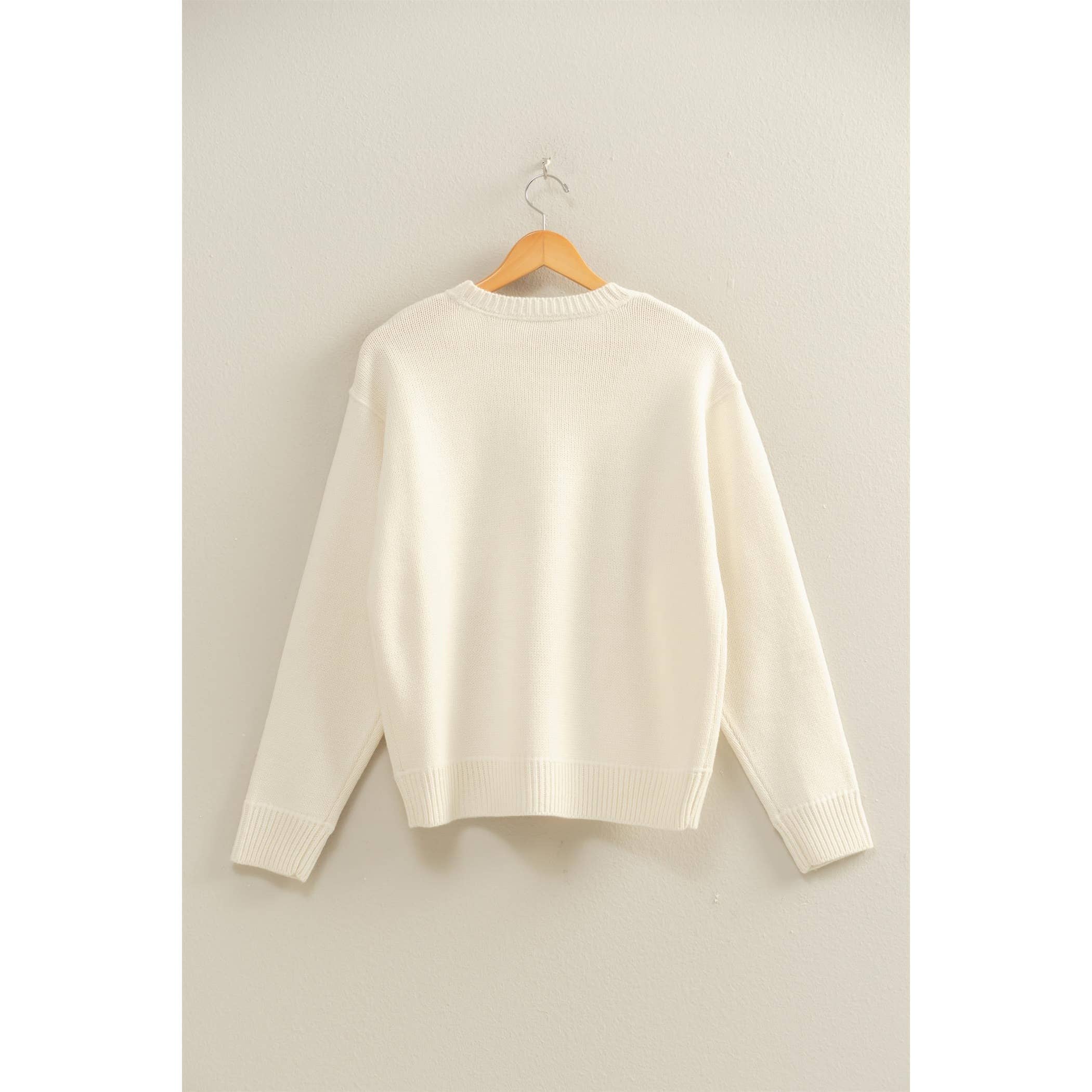 HYFVE - Wholesale Knit Sweater - Women's - Crew Neck Sweater3