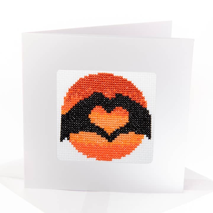 Kit Cartões Ponteira Coração Cruzada por atacado de STITCHFINITY