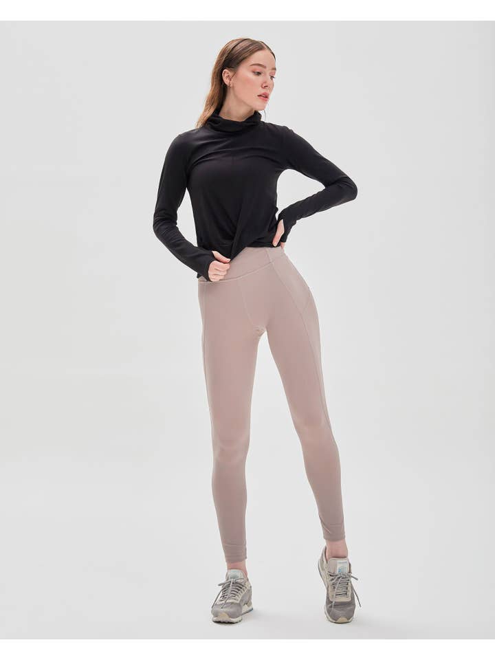 Rebody - Wholesale Athletic Top - Women's - Turtle- Cowl Neck Coziplex™ Long Sleeve9