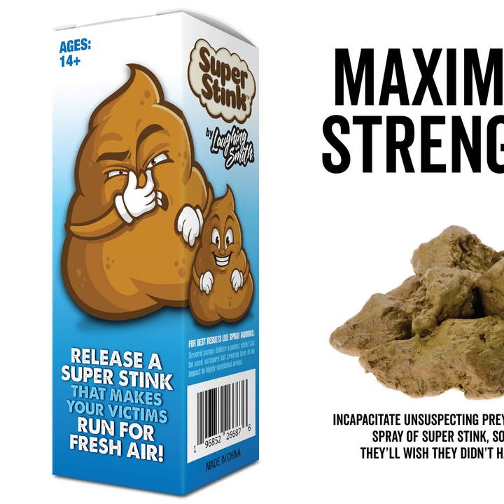 Smith Brands - Wholesale Prank/Gag Gift - Super Stink 30ml Fart Spray3