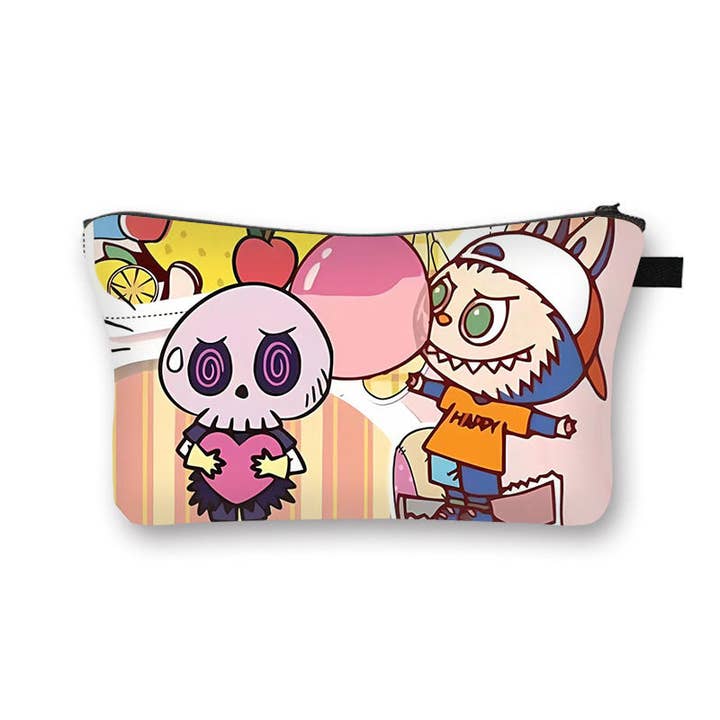 Little Trendy - Wholesale Makeup/Cosmetic Bag - Cute monster cosmetic bag portable toiletry bag3
