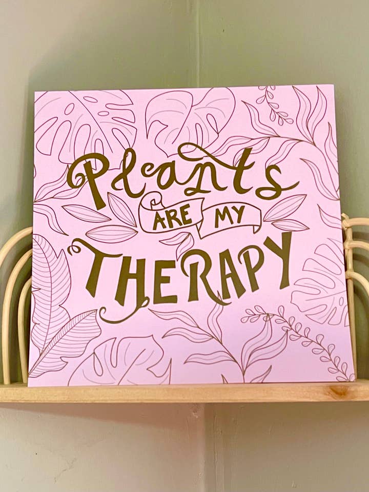 Plant Art Prints, botanical print, tropical wall art, plants for wholesale by Hippie Lou Studio