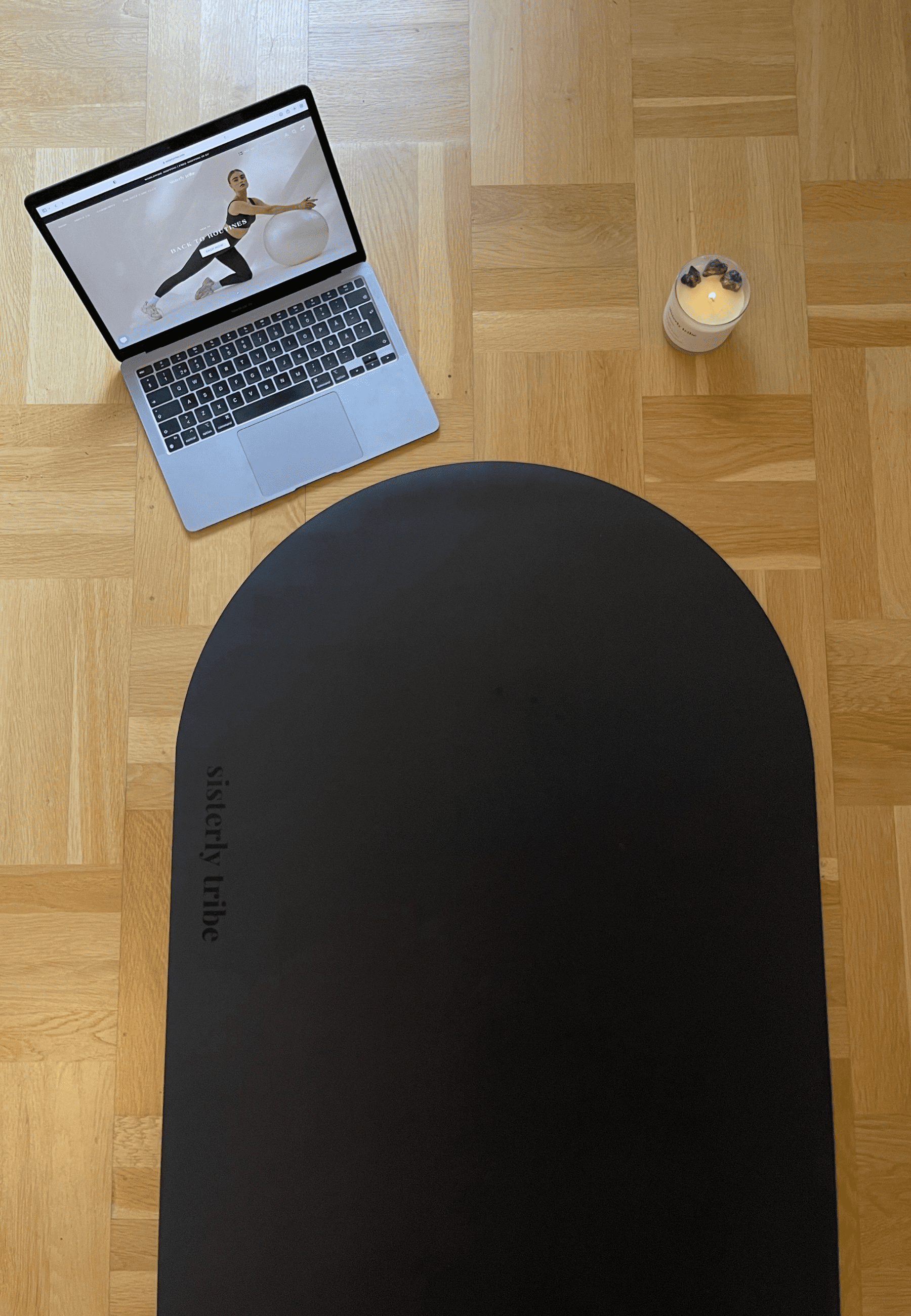 Sisterly Tribe - Wholesale Yoga Mat - Sisterly Tribe Self Care Yoga Mat - Black3