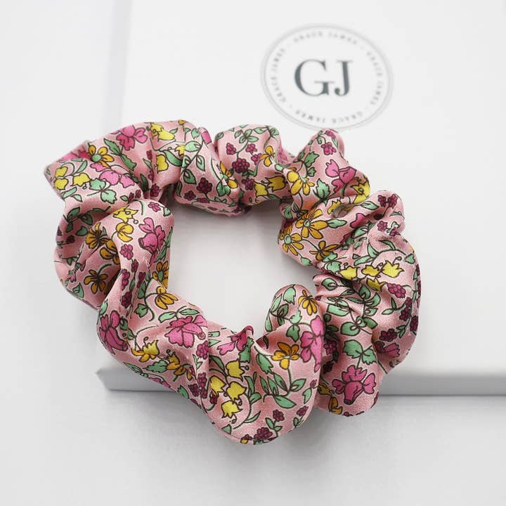 Grace James Online - Wholesale Scrunchie - Women's - Liberty London Silk Scrunchies Emilia’s Bloom