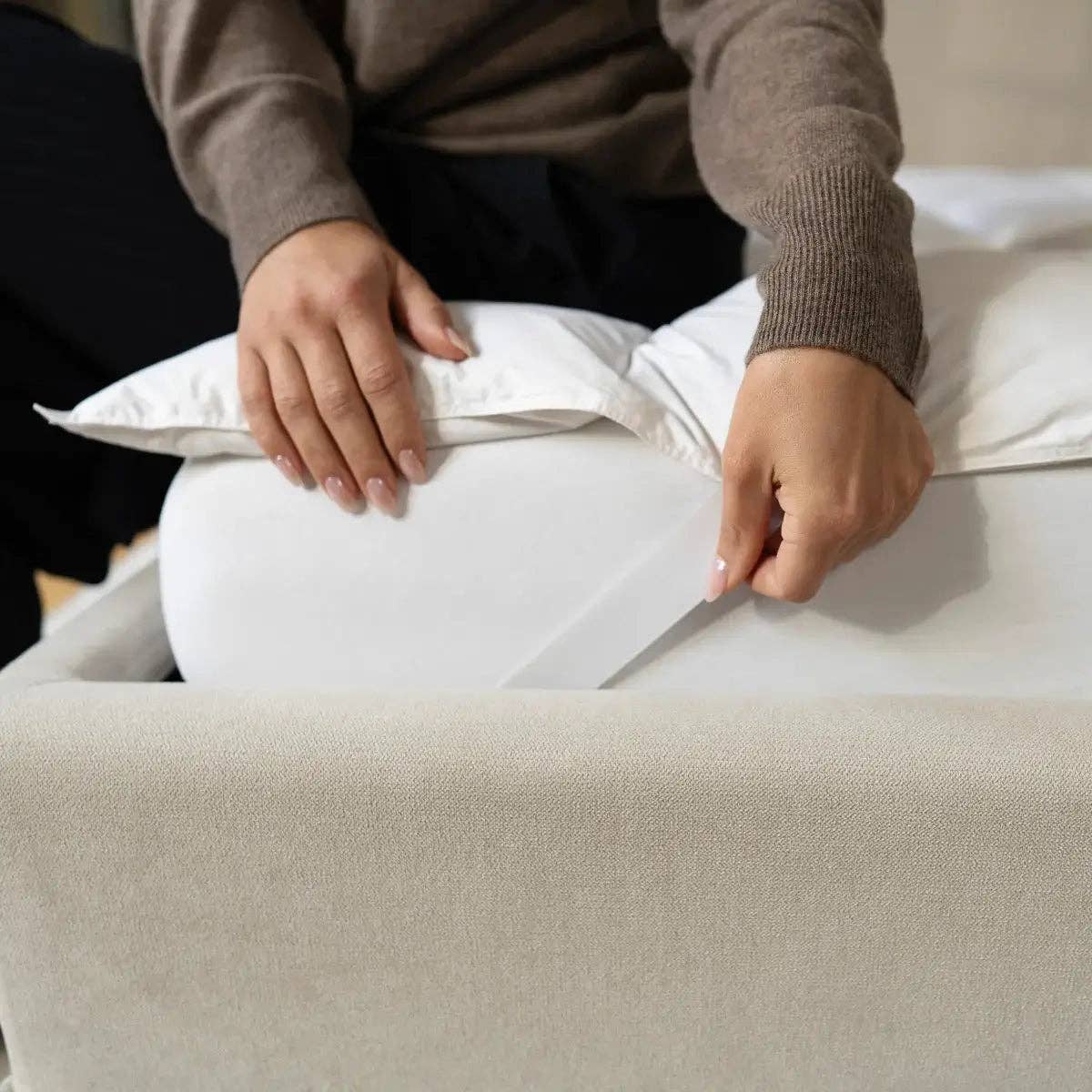 Luxecosy - Wholesale Mattress Pad/Protector - Down mattress topper10