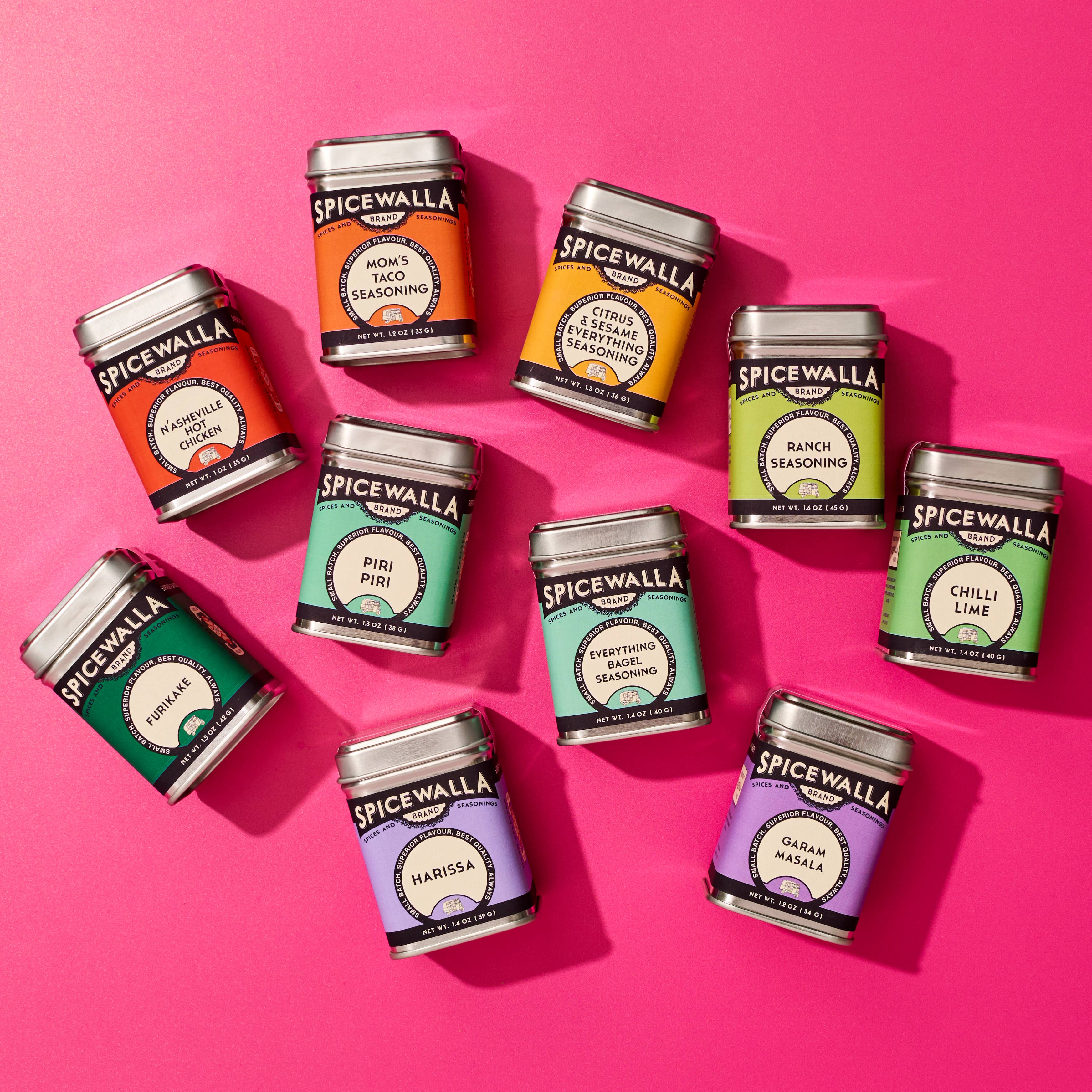 Spicewalla - Wholesale Dried spice mix - Signature Blends Collection 10 Pack Gift Set1