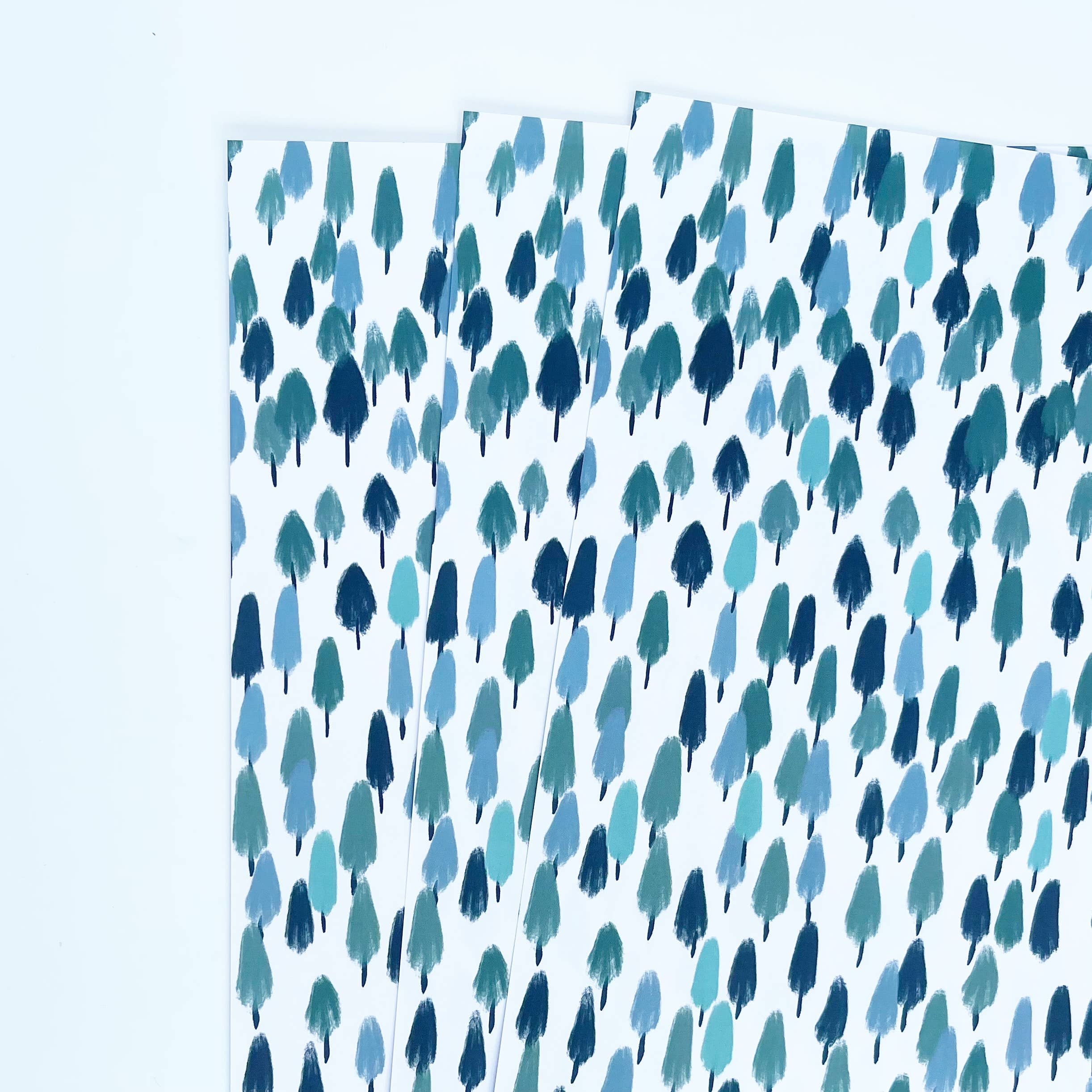 Lomond Paper Co - Wholesale Flat Wrap - Forest Green Christmas Recyclable Gift Wrap3