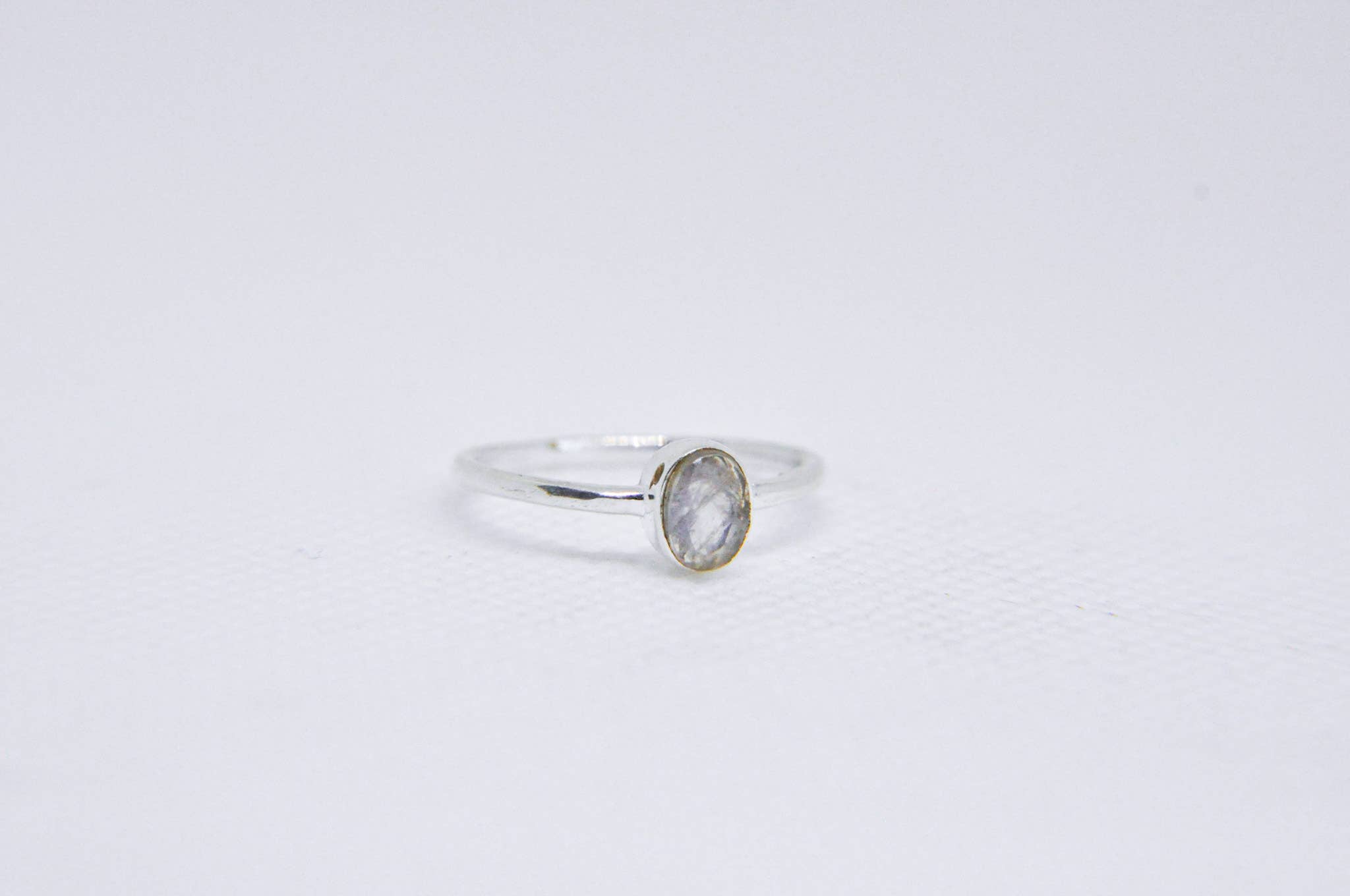 Zumki - Wholesale Single Stone/Solitaire Ring - Simple and Minimal Natural Gemstone Silver and Brass Ring9