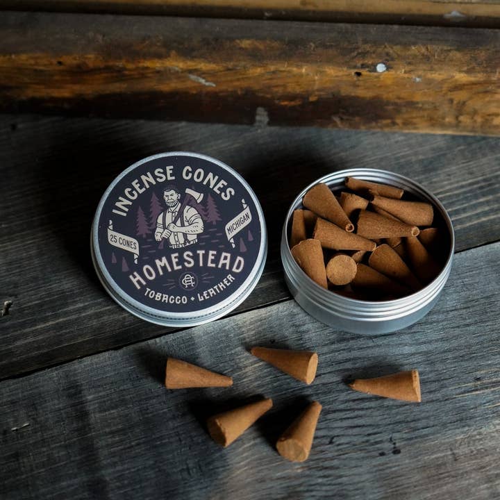 Ambush Candle Co. – wholesale Incense – Homestead | Tobacco + Leather Incense2