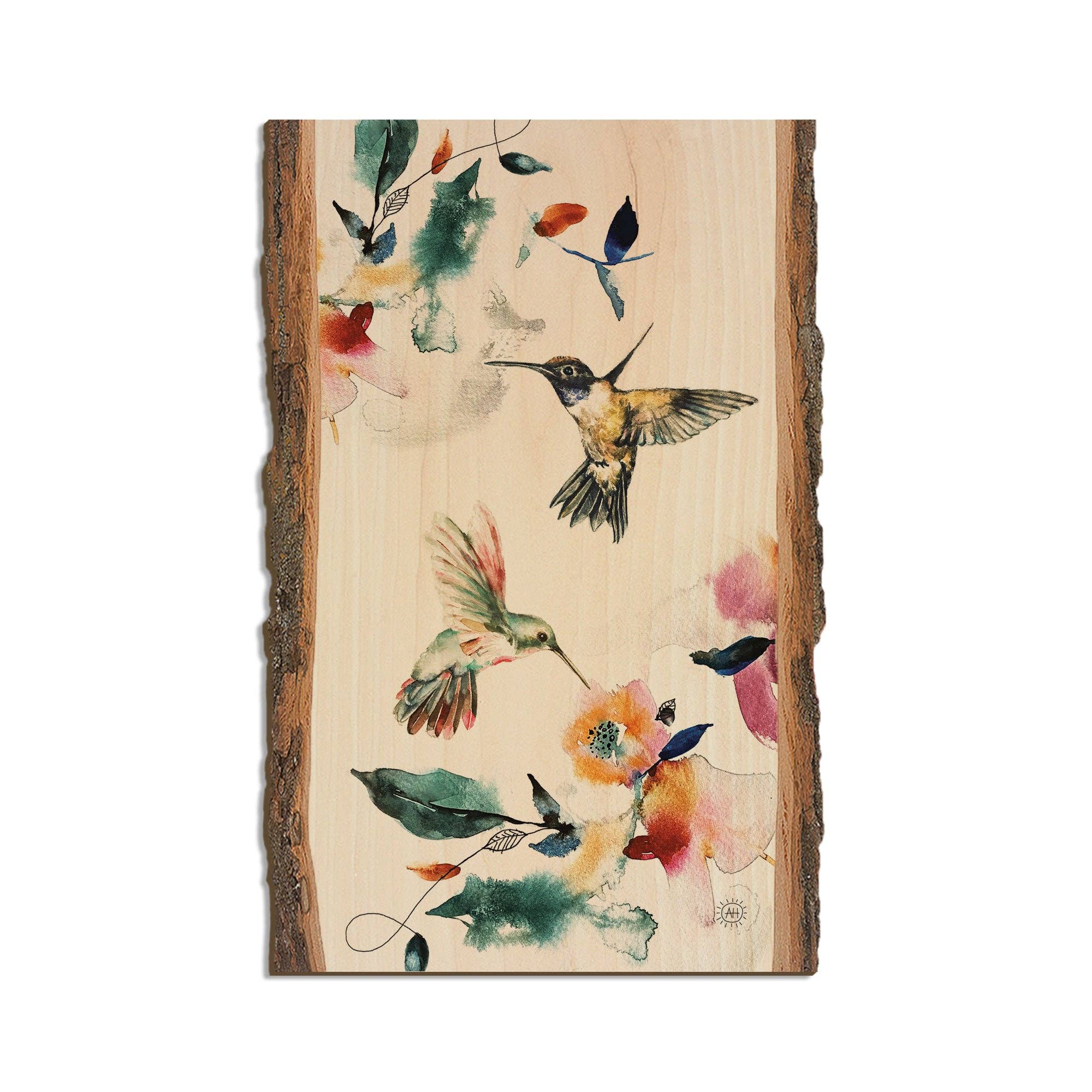 DaydreamHQ - Wholesale Postcard - Two Pollinators - Wood Magnets & Postcards