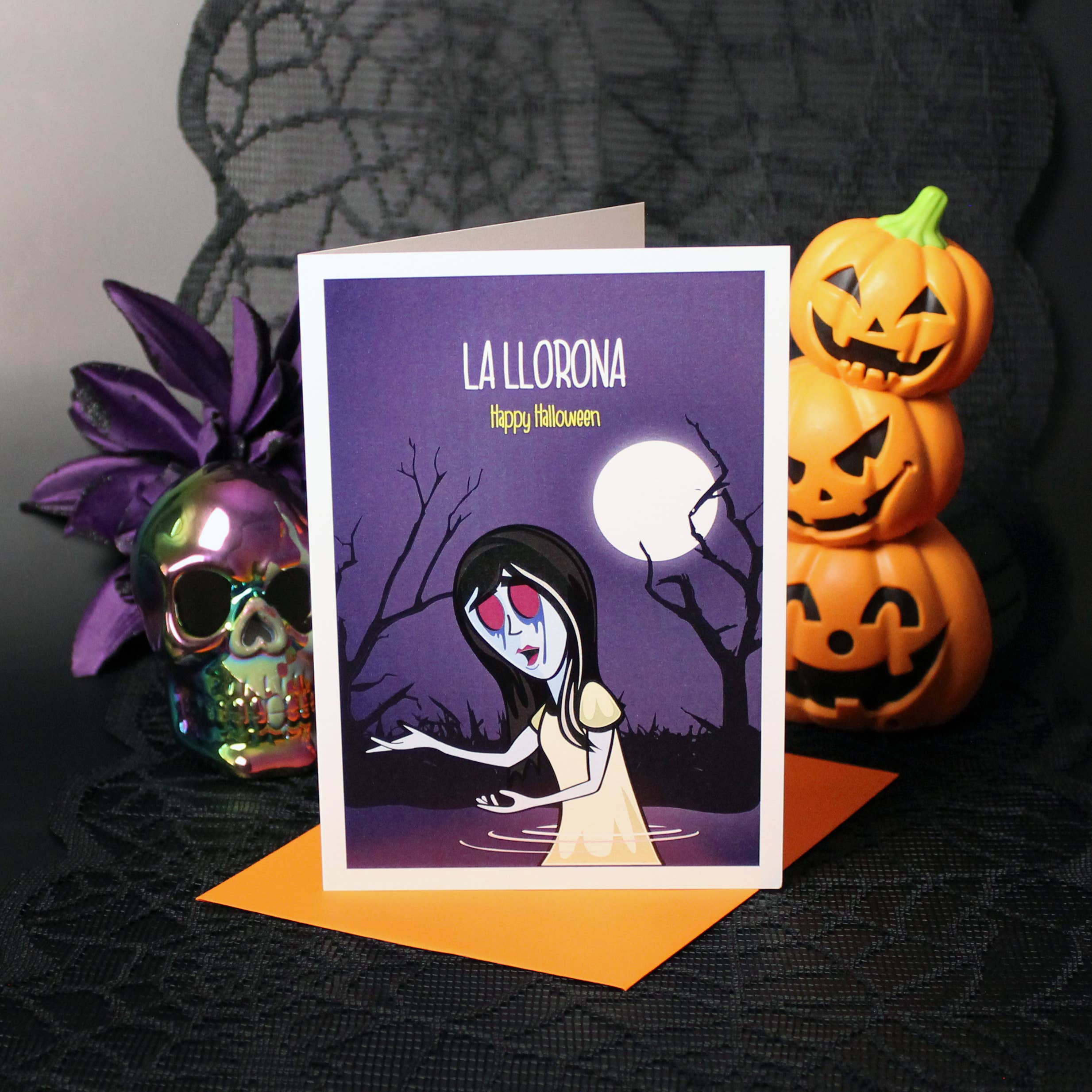 Paper Tacos® - Wholesale Halloween Card - La Llorona2