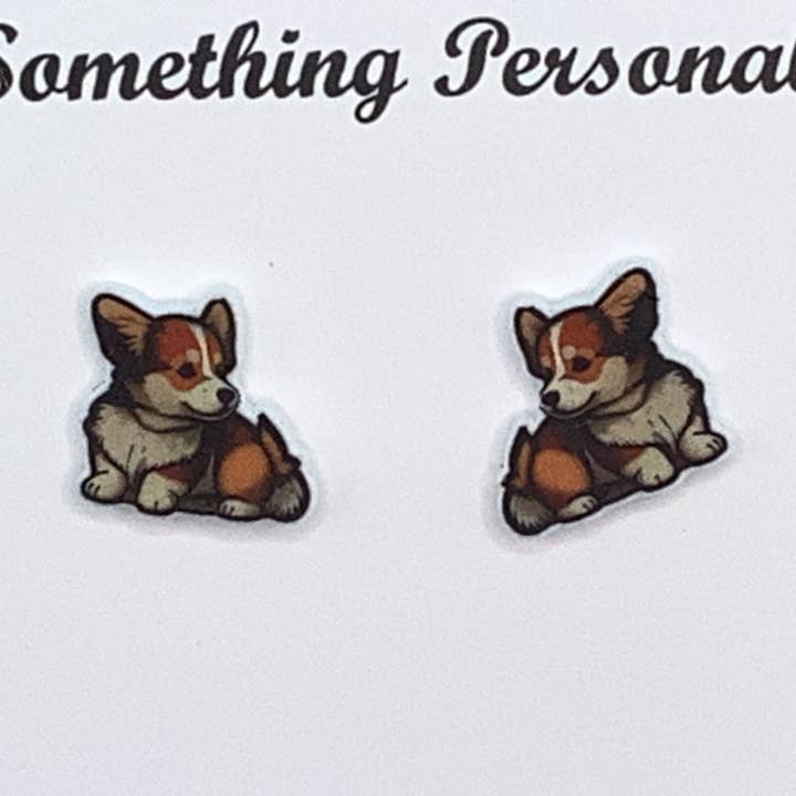 Cutie Corgi valp örhängen för wholesale av Something Personal