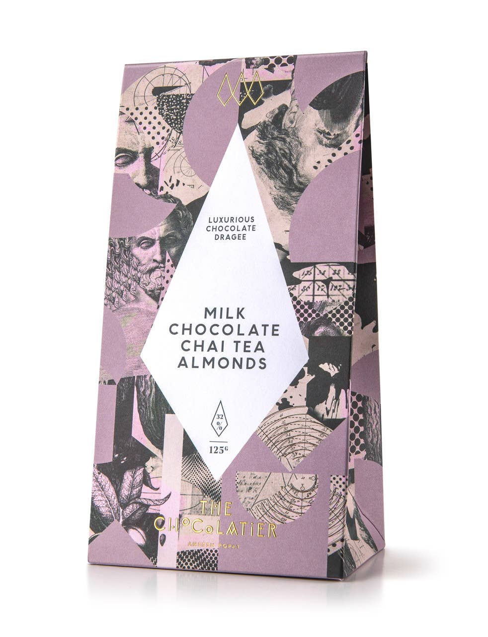 The Chocolatier – wholesale Chocolate-covered sweets – Milk Chocolate Chai Tea Almonds Dragee1