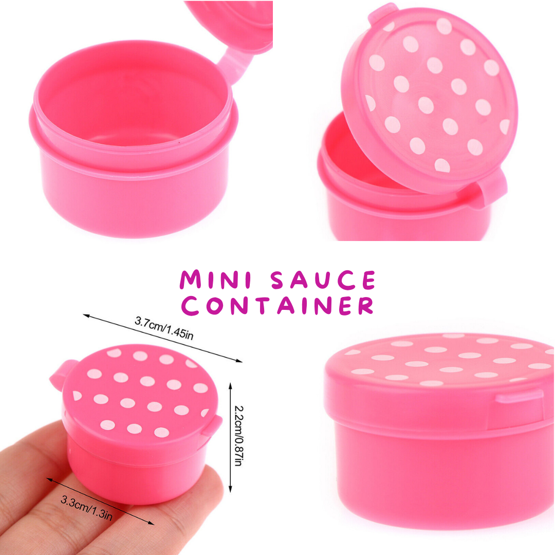 Mum Made Yum – wholesale Food storage container – Mini Sauce & Condiment Bottles (4 Pack)1