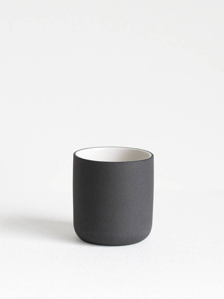 Espresso cup 60 ml | dark grey | handmade for wholesale by Archive Studio