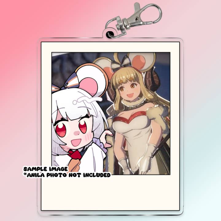 Llavero Vikala Heart Pose, acrílico transparente de 3 pulgadas para venta al por mayor de Minomino