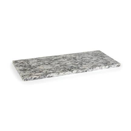 RECT GRANITE SERVER-WHT for wholesale by Willow Group