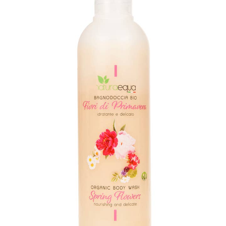 NaturaEqua - Wholesale Body Wash/Shower Gel - BIO shower gel spring flowers