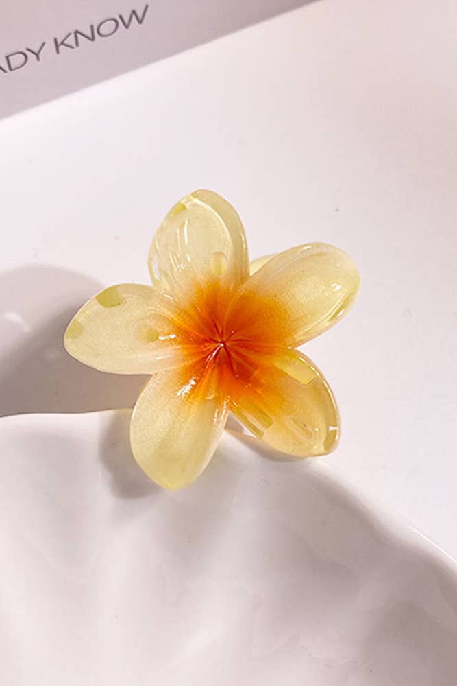 UNISHE - Wholesale Hair Clip - Women's - Floral Decor Hair Clip MOQ 5pcs ZK16140