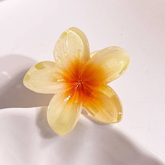 UNISHE - Wholesale Hair Clip - Women's - Floral Decor Hair Clip MOQ 5pcs ZK1614