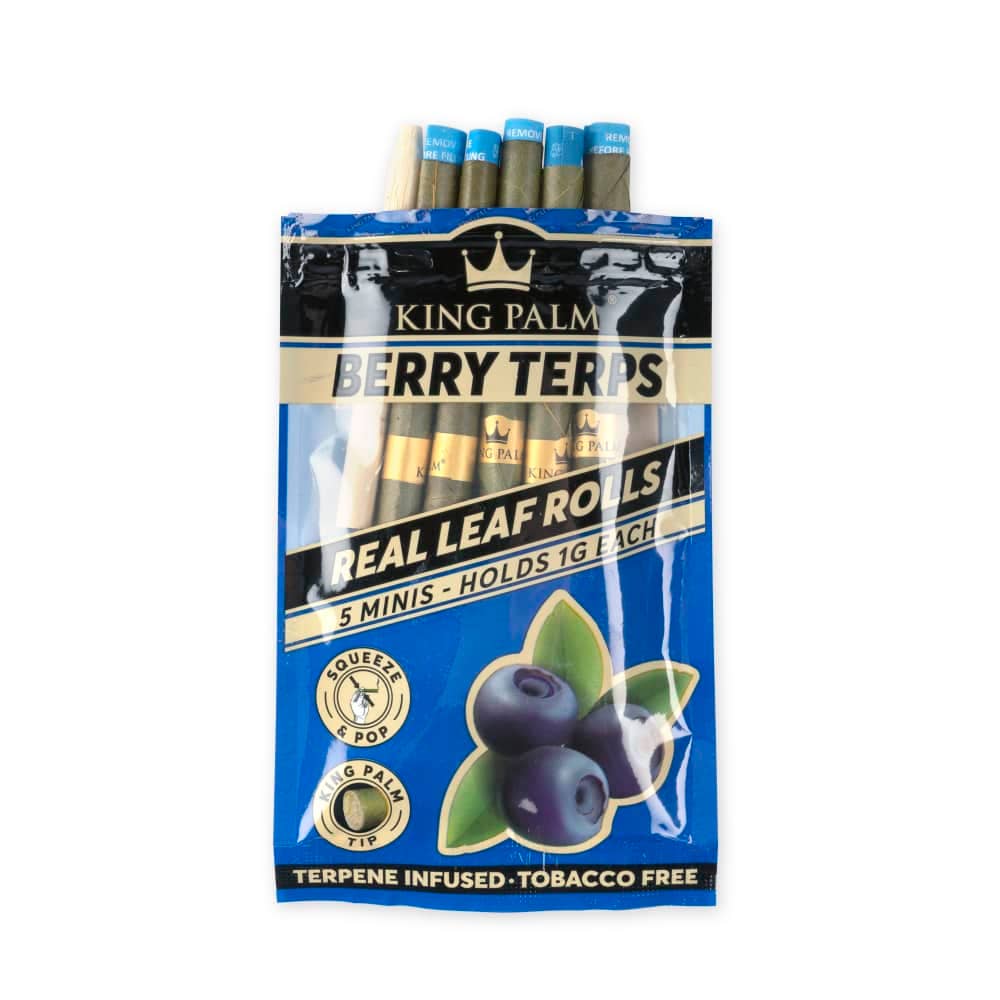 Cannatron - Wholesale Retailer Display - Paper & Novelty - King Palm 5pk Mini Flavored – 15ct Display14