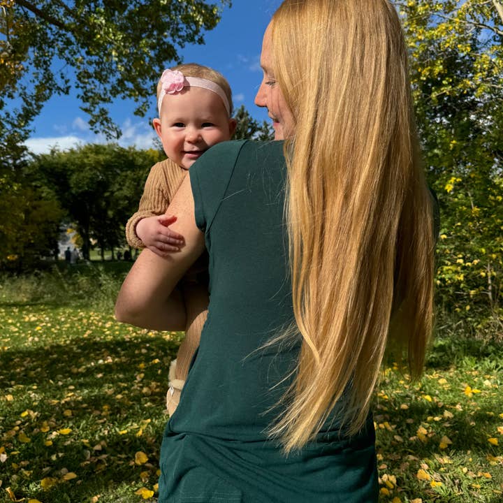 Ella Bella Maternity - Wholesale Nursing Top - Maternity - Crossover Maternity and Nursing Tee Shirt1