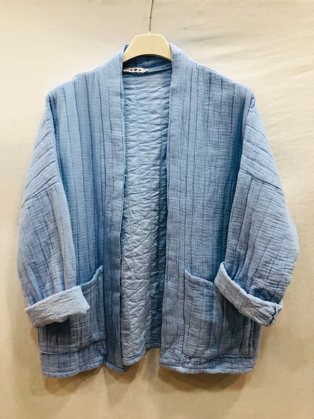 Mimi & Gogo – wholesale Jacket – Women's – Quilted jacket in cotton gauze2