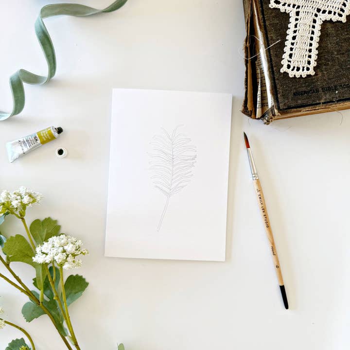 emily lex studio - Wholesale Stationery/Notecard Set - he is risen paintable watercolor notecard set4