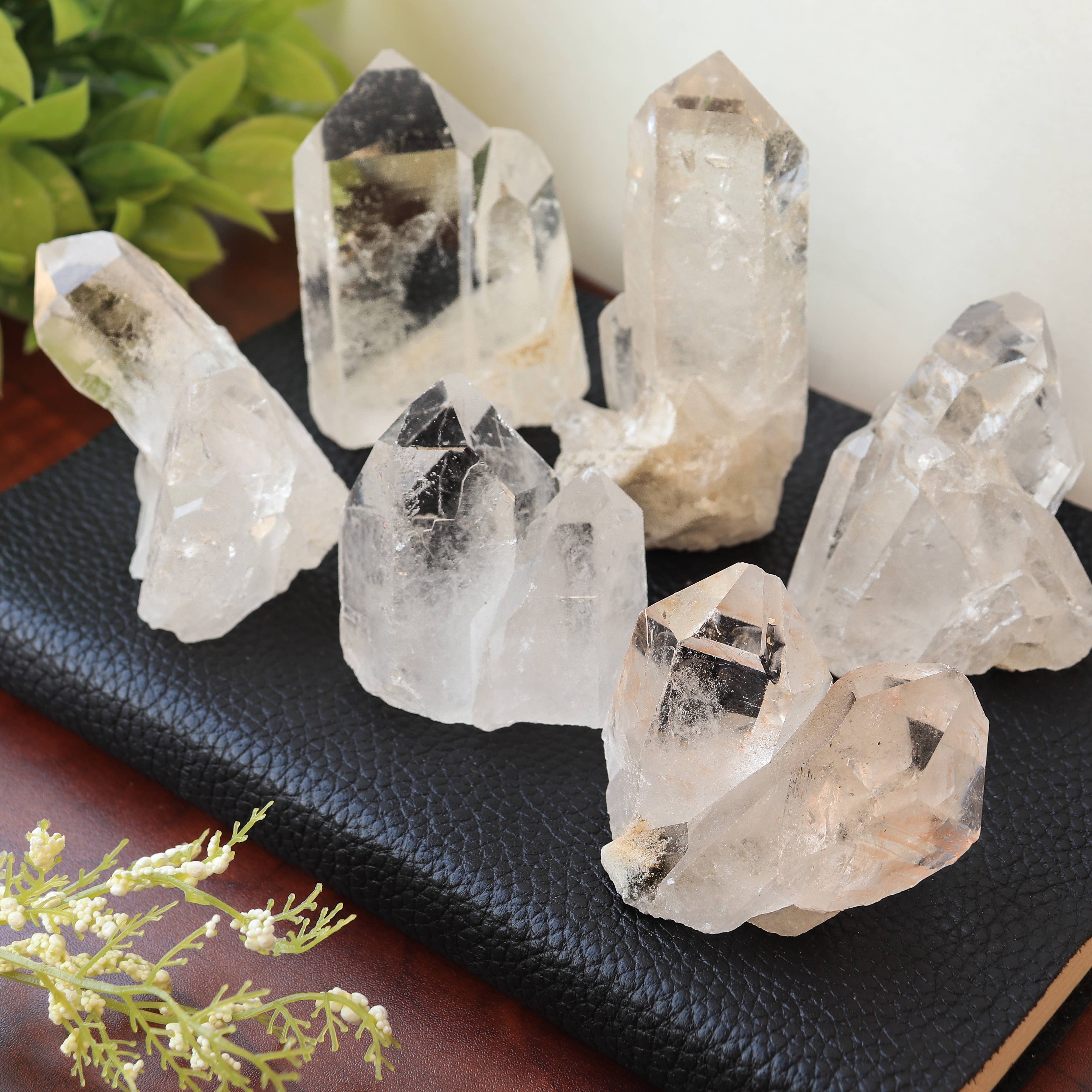 Natures Artifacts Inc - Vente Pierre et cristal de spiritualité - Clusters de cristaux de quartz de 1 lb | Pierres précieuses en cristal de quartz6