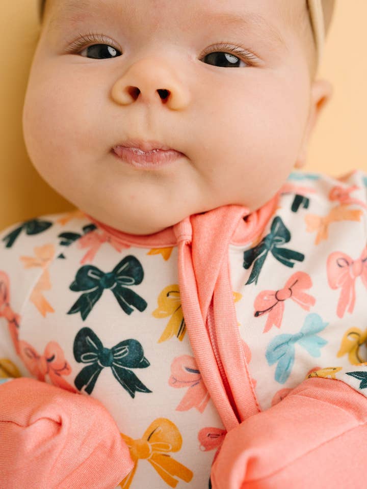 Little One Shop - Wholesale Clothing Set - Baby - Boho Bows Bamboo Sleeper8