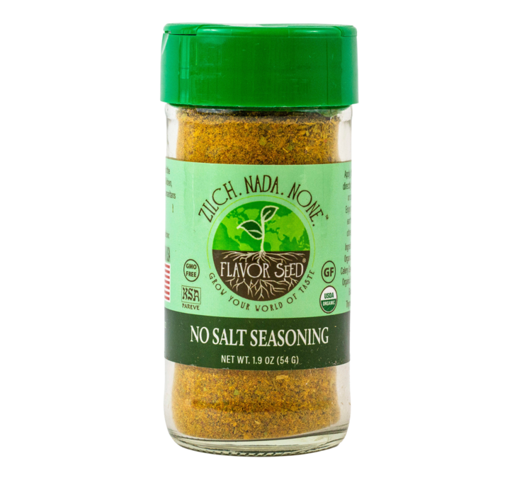 Flavor Seed – wholesale Dried spice mix – Zilch Nada None Sodium Free Organic Seasoning - 1.9 oz6