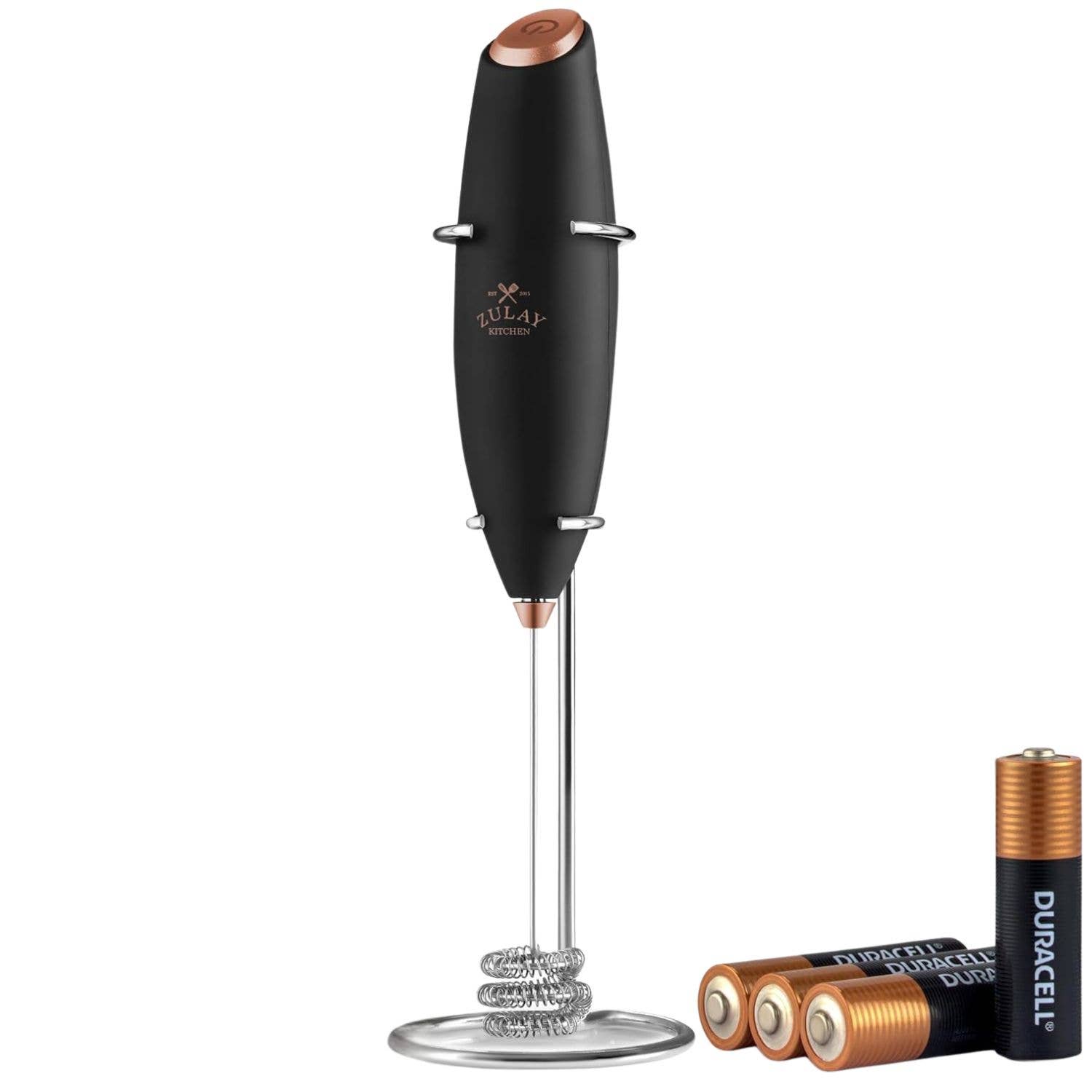 Zulay Kitchen - Wholesale Kitchen Tool/Gadget - Tornado Milk Frother Whisk – Includes 4 AA Batteries14