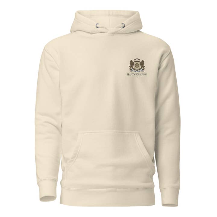 H&R Signature Unisex Hoodie in Botkleur voor wholesale door Hartman & Rose