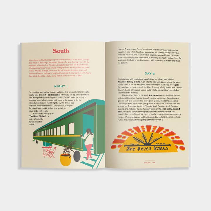 Blue Star Press - Wholesale Travel - The Nashville Book of Dates: A Guide Book to Adventures2