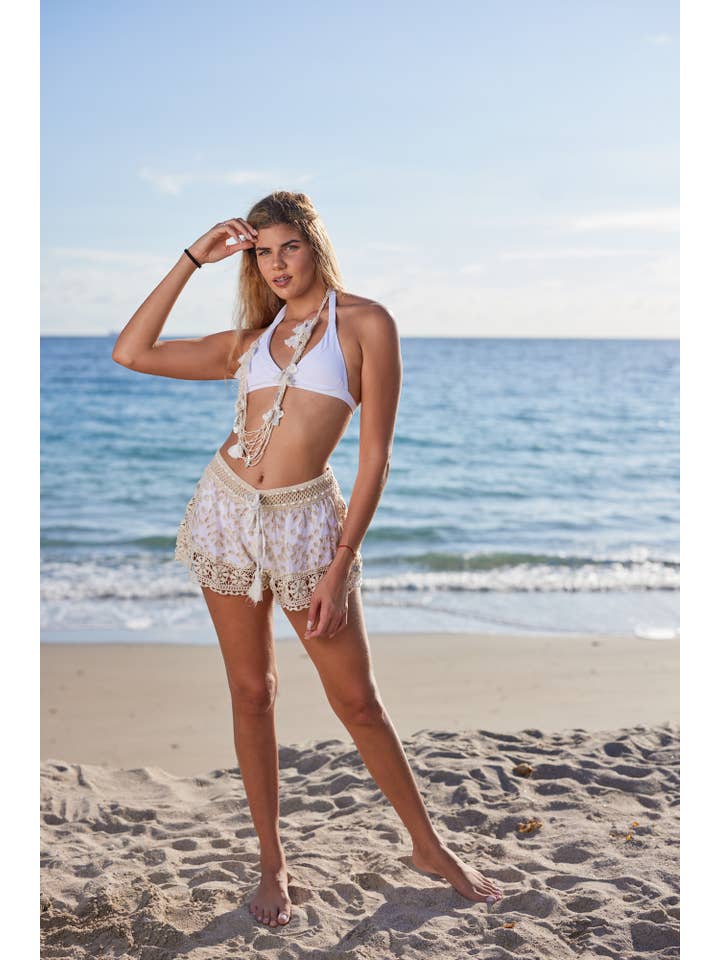 BEIGE Short beige en vente sur Faire2