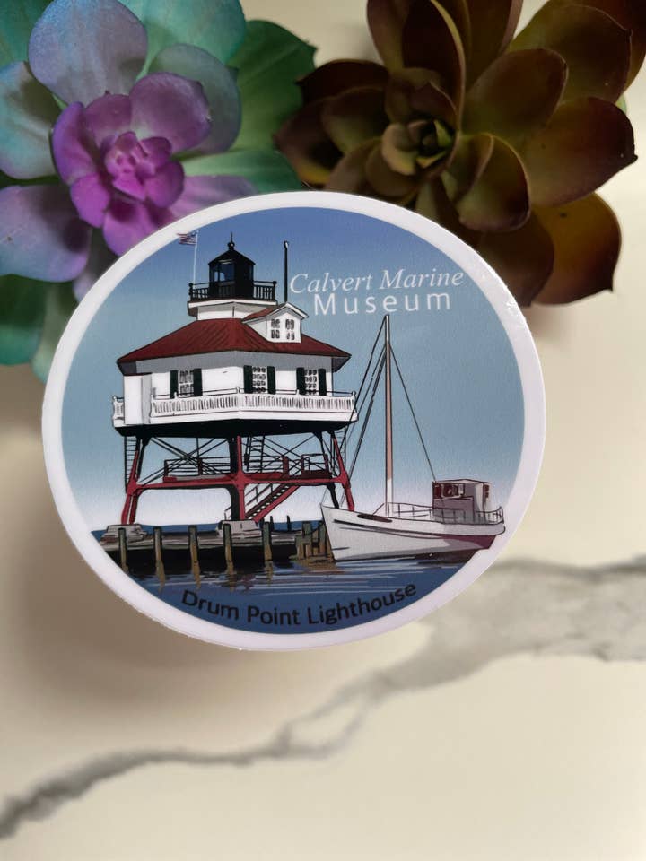 Calvert Marine Museum Drum Point Lighthouse for wholesale by A Dresser Drawer