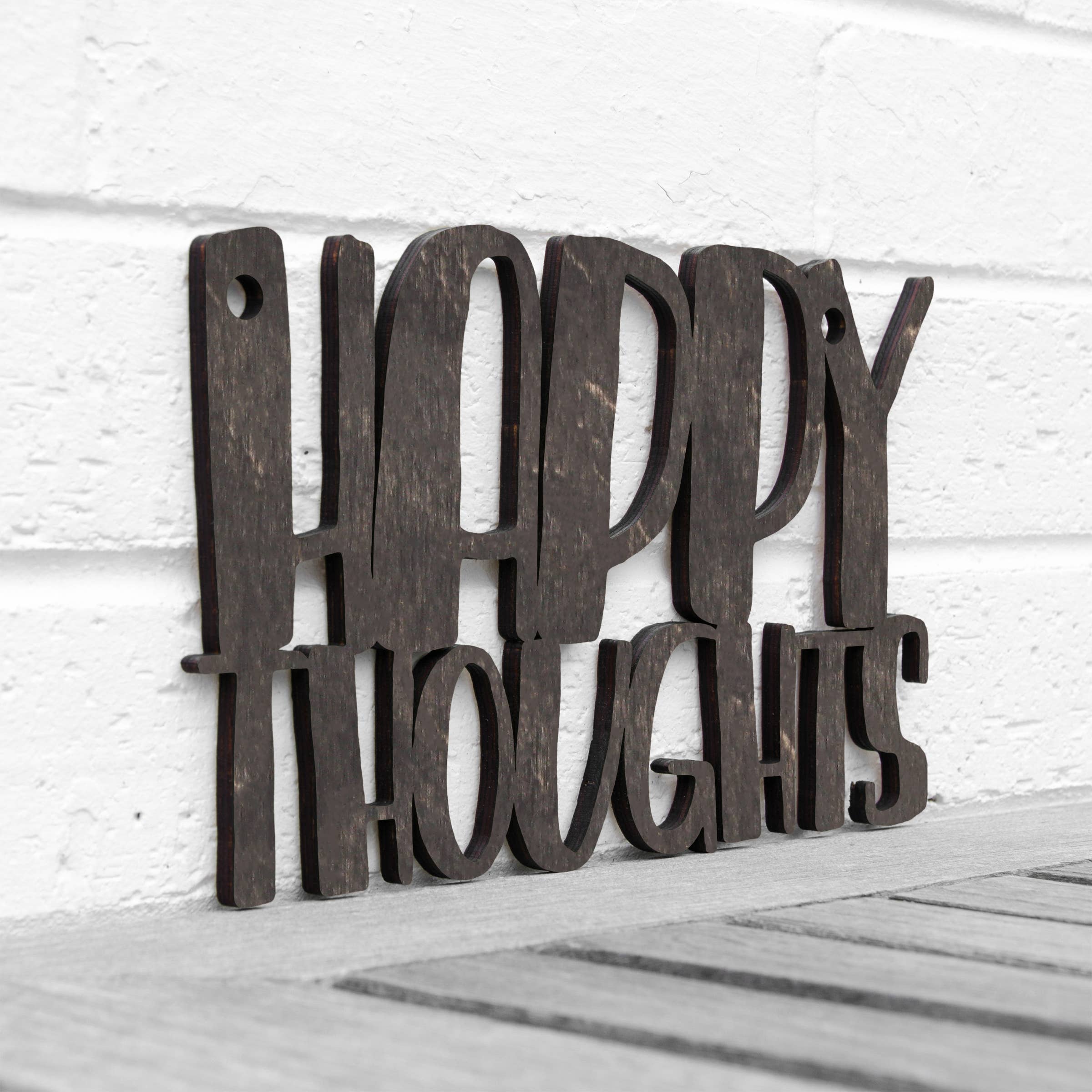 Spunky Fluff - Wholesale Wall Sign - Happy Thoughts16