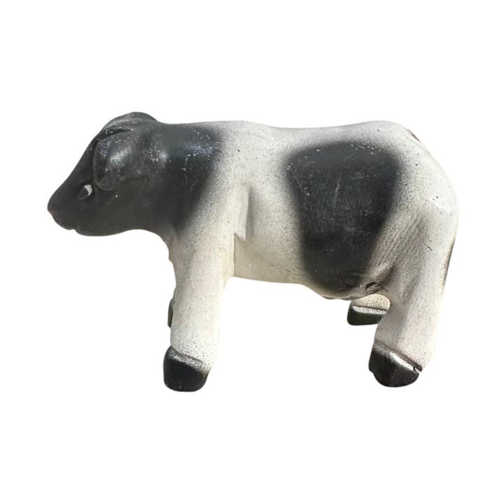 Instrument musical en bois peint Whistle Cow pour la vente par Music Frog Co