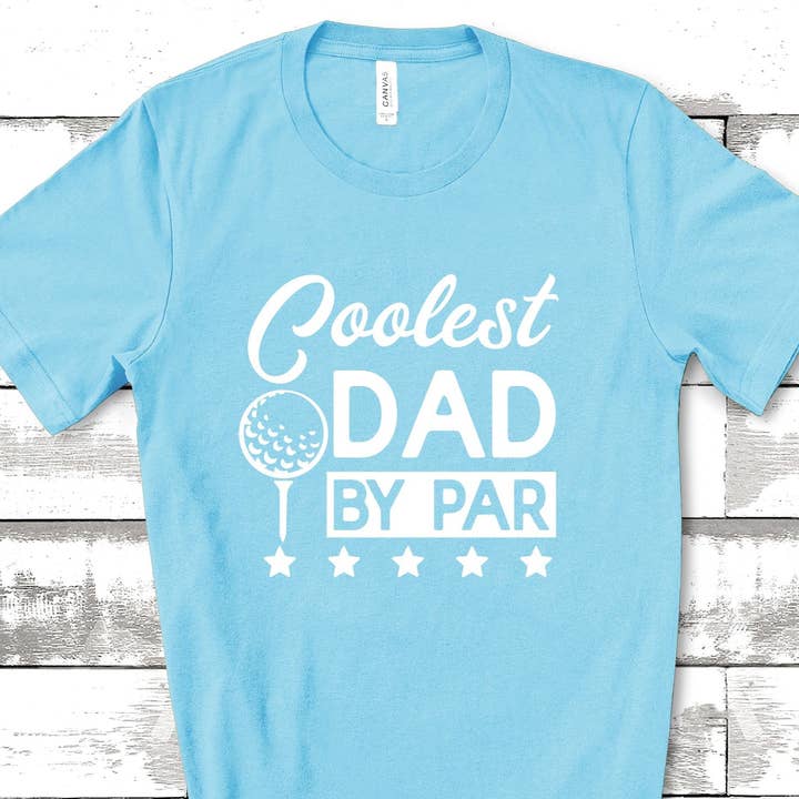 Coolste Dad By Par - uniseks t-shirt voor wholesale door GirliesGalore