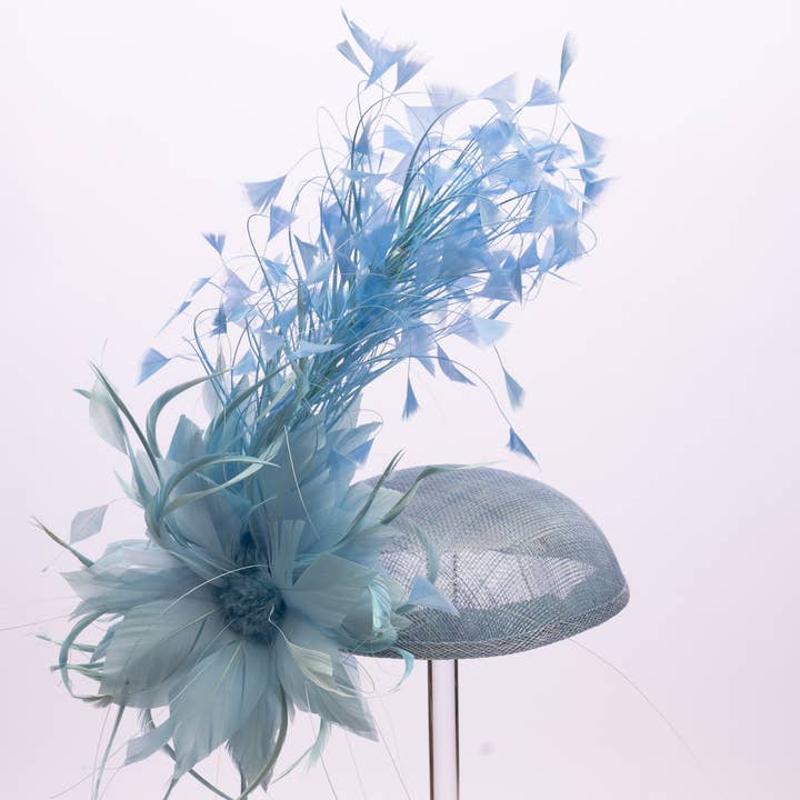 KaKyCo - Wholesale Fascinator hat – Women's - Small Base With Variety Feather On Top Fascinator | AJ780S16
