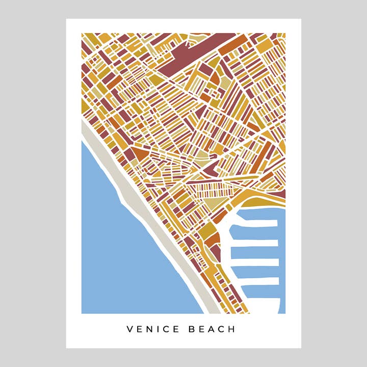 Faraway Places Paper - Wholesale Postcard Set - Los Angeles Neighborhood Print Postcards - Set of 1415