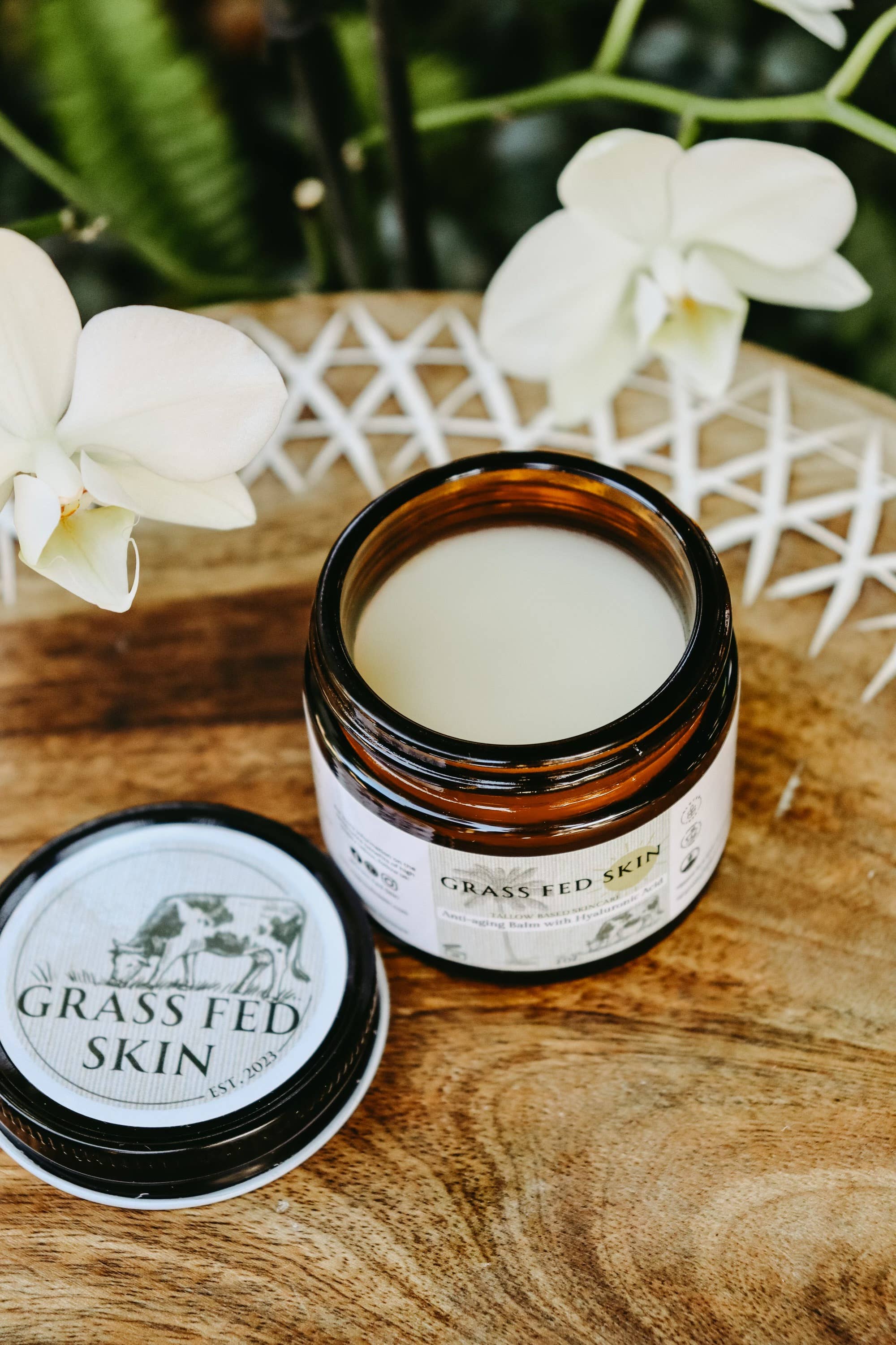 Grass Fed Skin - Wholesale Anti-Aging Moisturizer - Anti-Aging Balm with Hyaluronic Acid