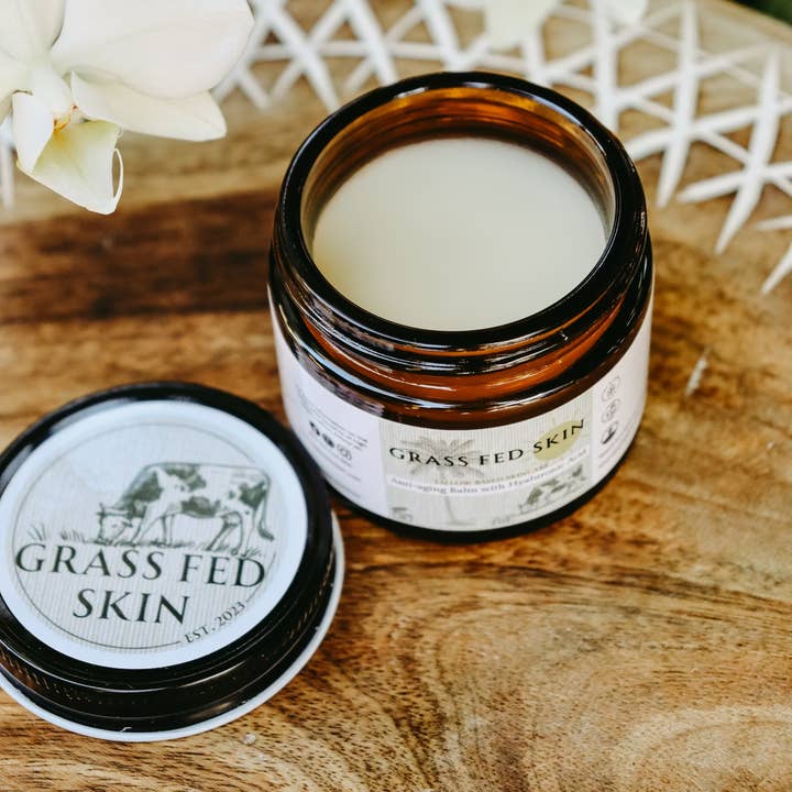 Grass Fed Skin - Wholesale Anti-Aging Moisturizer - Anti-Aging Balm with Hyaluronic Acid