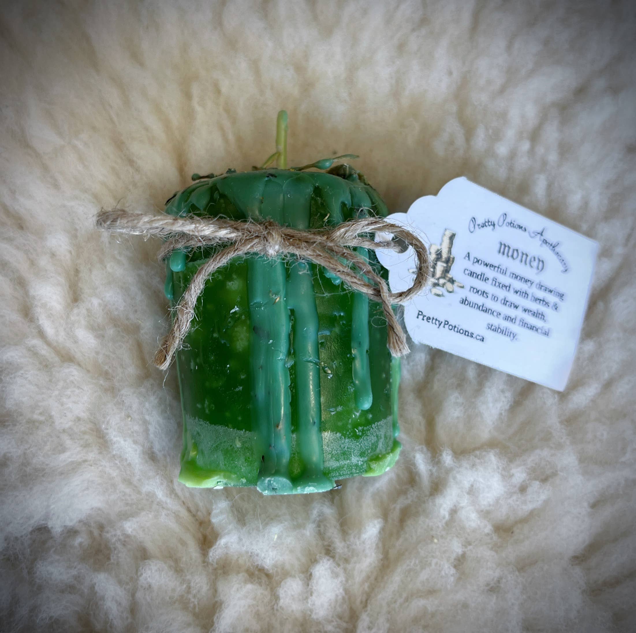 Pretty Potions Apothecary - Vente Bougie votive - Bougie votive parfumée Argent1